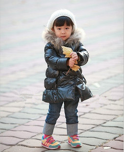 2012新款童装儿童宝宝 专柜正品外贸品牌原单 女童羽绒服LIU JO