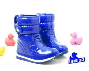 新款正品RUBBER DUCK橡皮鸭 秋冬保暖防水雪地靴 短靴子