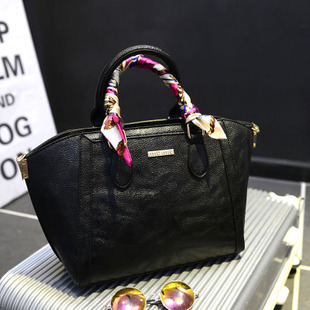 2015荔枝纹手提包单肩斜挎包fashion women bag bags baob nvb